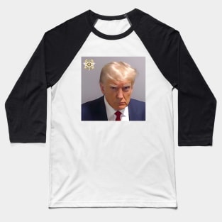 Donald Trump Official Mugshot Fulton County Baseball T-Shirt